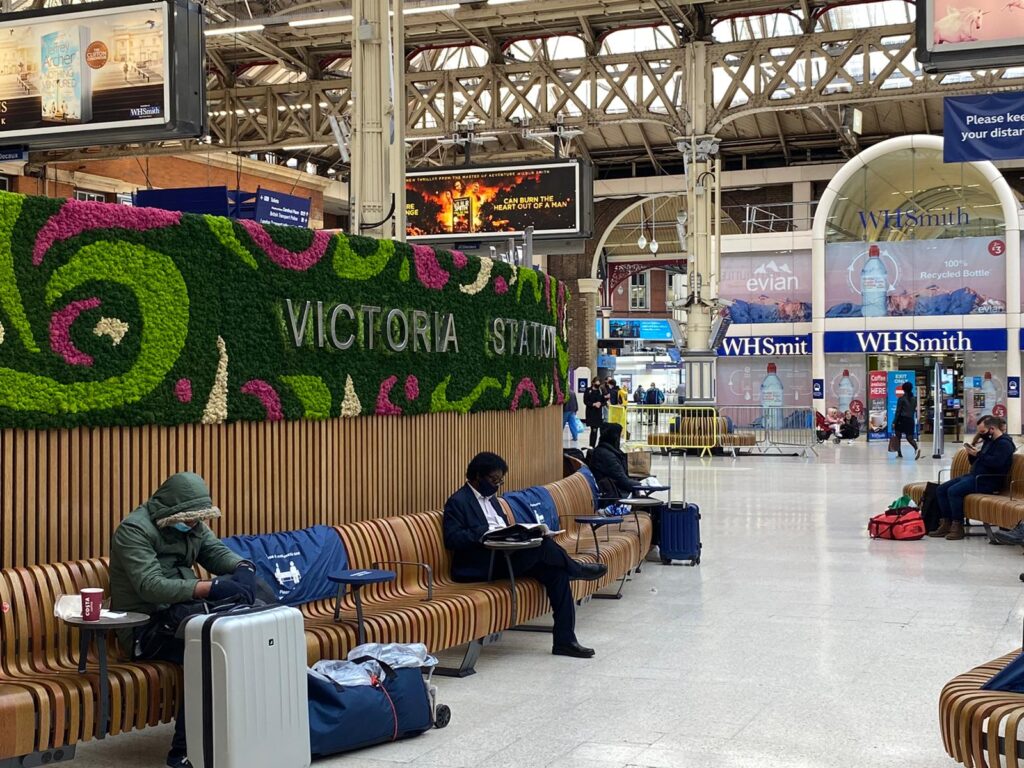 Victoria Station Living Wall Project