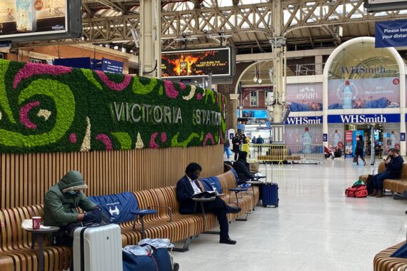 Victoria Station Living Wall Project