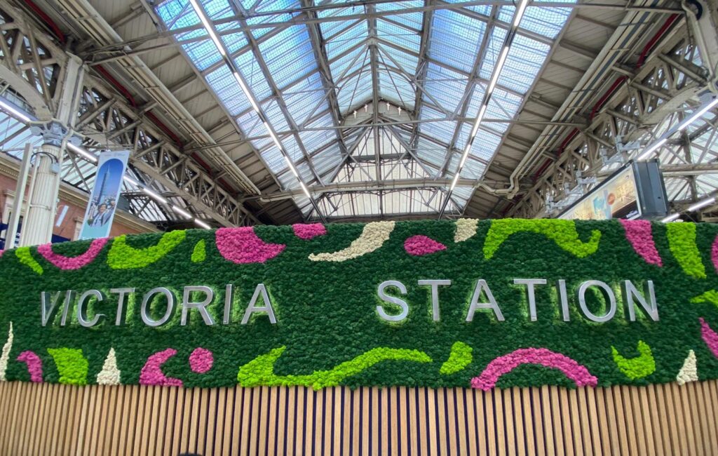 Victoria Train Station Living Wall Project