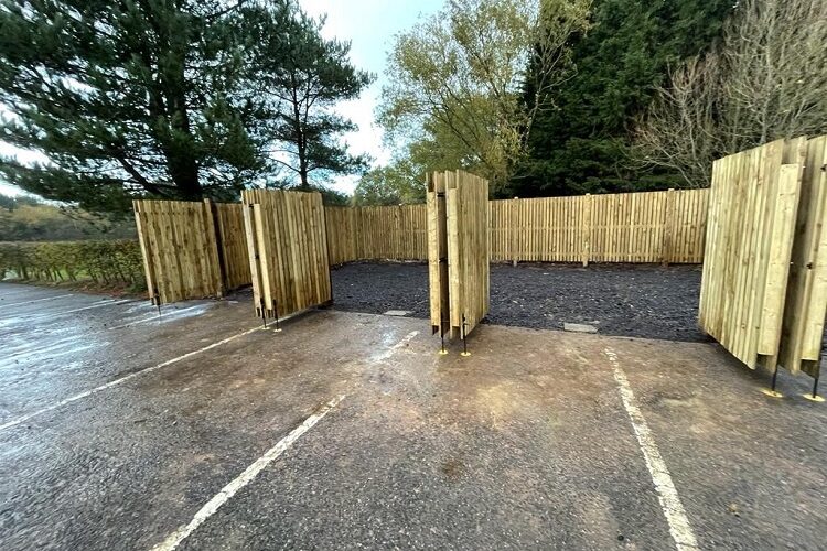 Canterbury Christ Church UNI Skip Enclosure Canterbury Christ Church UNI Skip Enclosure