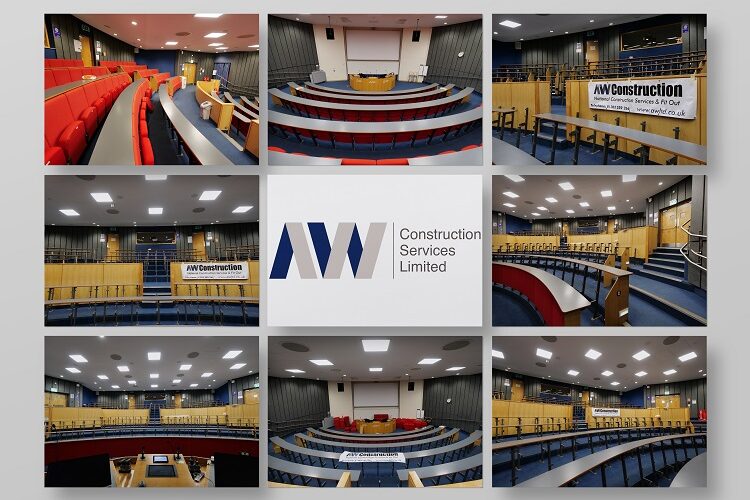 AW CONSTRUCTION – CHRIST CHURCH UNIVERSITY LECTURE THEATRE