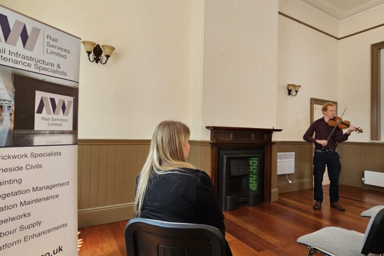 AW Rail Community Rail Week - Violin Performance
