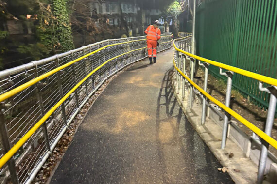 AW Rail Services - Winter Gritting